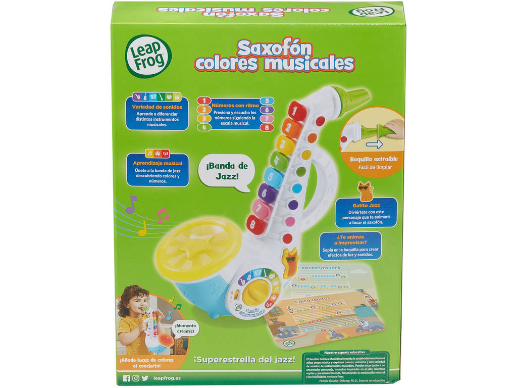 Strumenti per bambini sassofono colori musicali Vtech 80-618839