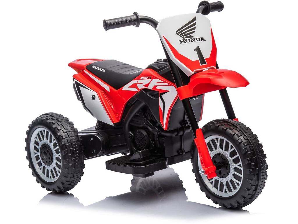 Moto a Batería Honda CRF 450R Roja de 6V