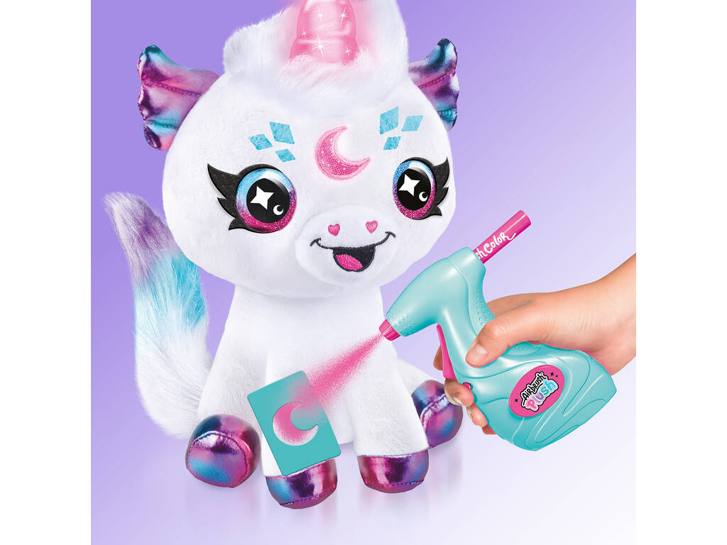 Airbrush Plush Cosmic Unicornio Canal Toys AIR028