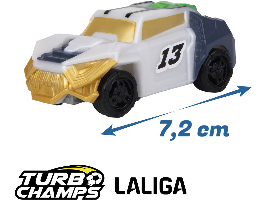 Turbo Champs La Liga Pack 2 Vehículos con Porterías IMC Toys 927353