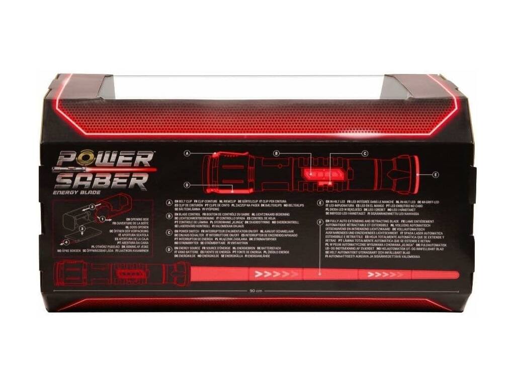 Power Saber Rojo Goliath 931619