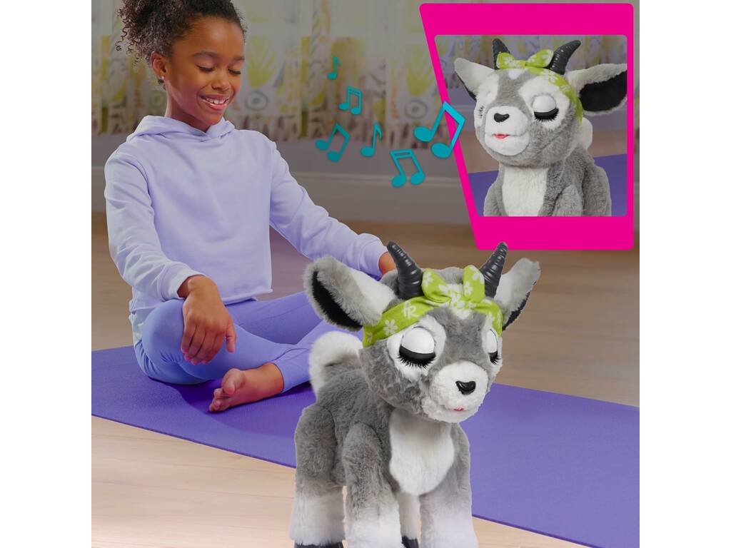 FurReal Animale domestico interattivo Daisy The Yoga Goat