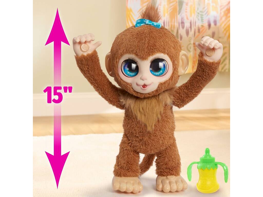 FurReal Interactive Animale domestico interattivo Peanut The Playful Monkey