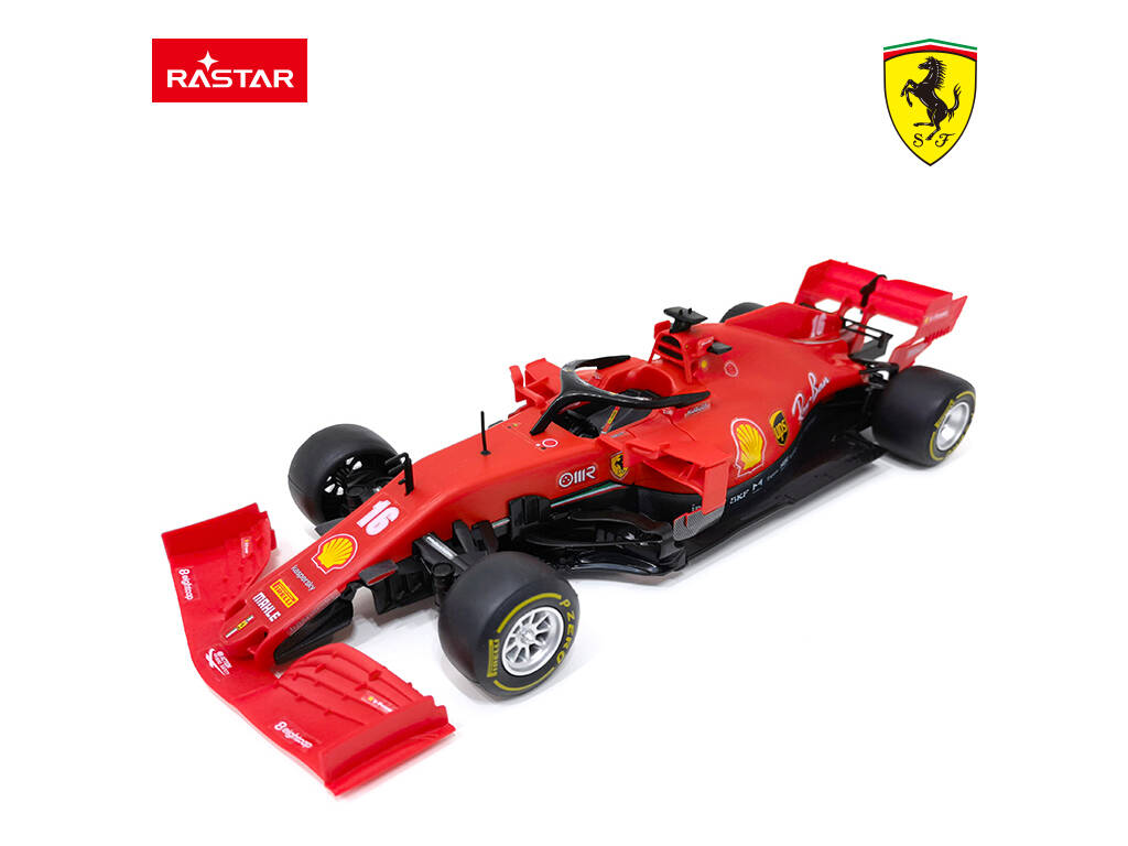 Ferrari SF1000 Rojo Radio Control 1:16 Construible de 60 Piezas