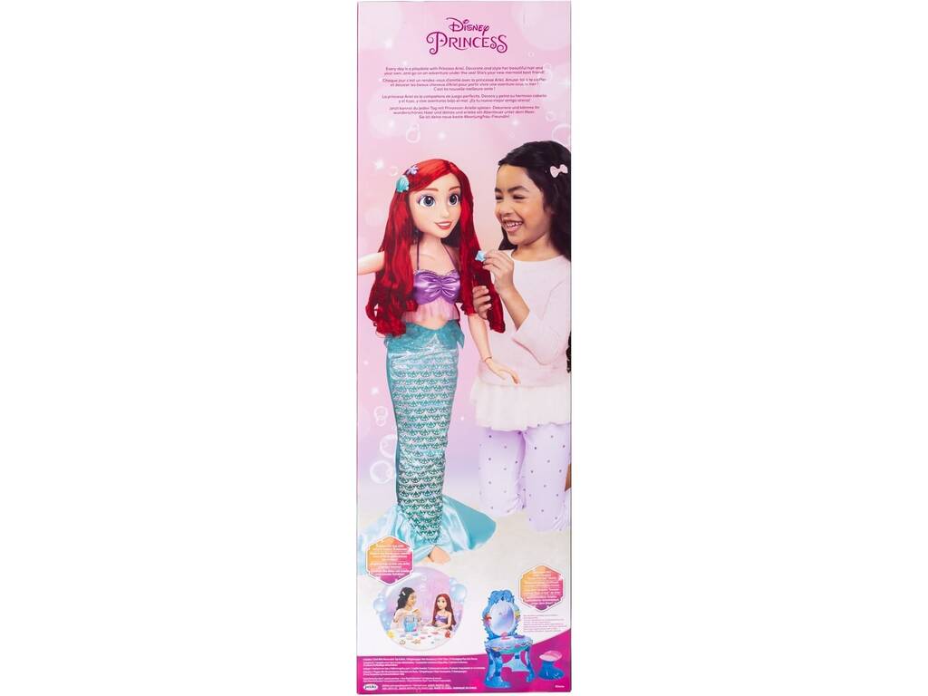 Princesas Disney Muñeca Ariel de 81 cm