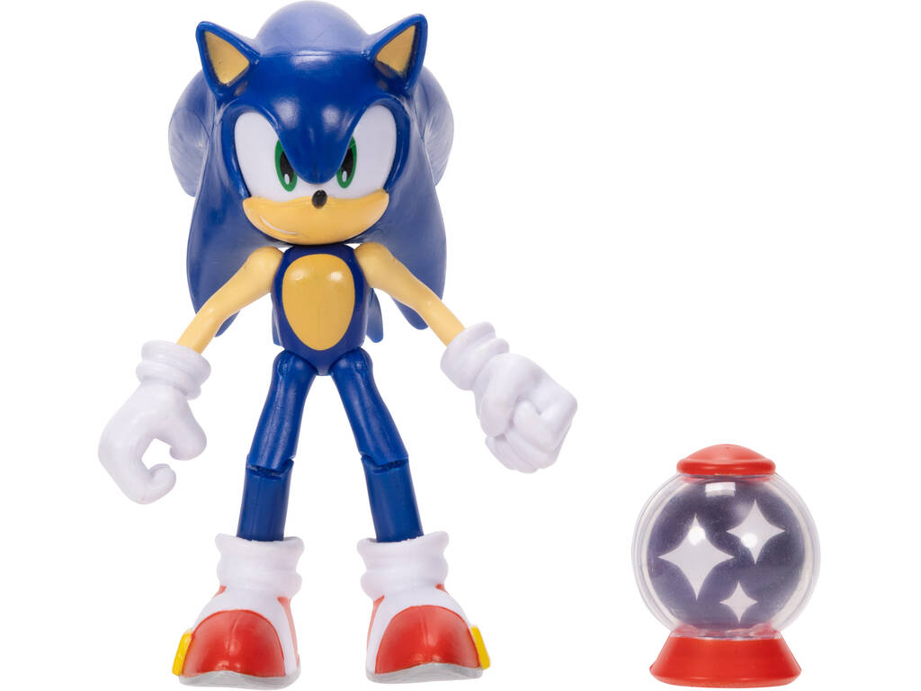 Sonic The Hedgehog Figura Articulada de 10 cm com Acessório