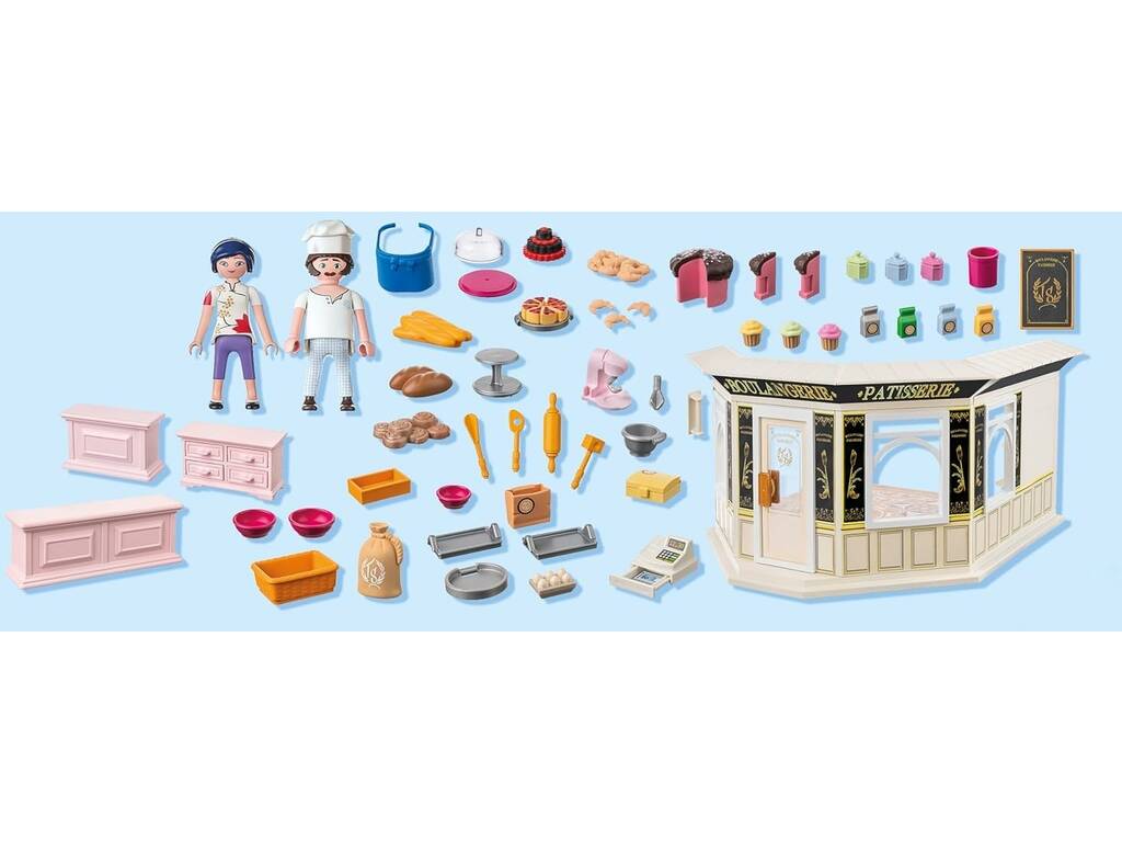 Playmobil Coccinelle miraculeuse Pâtisserie française