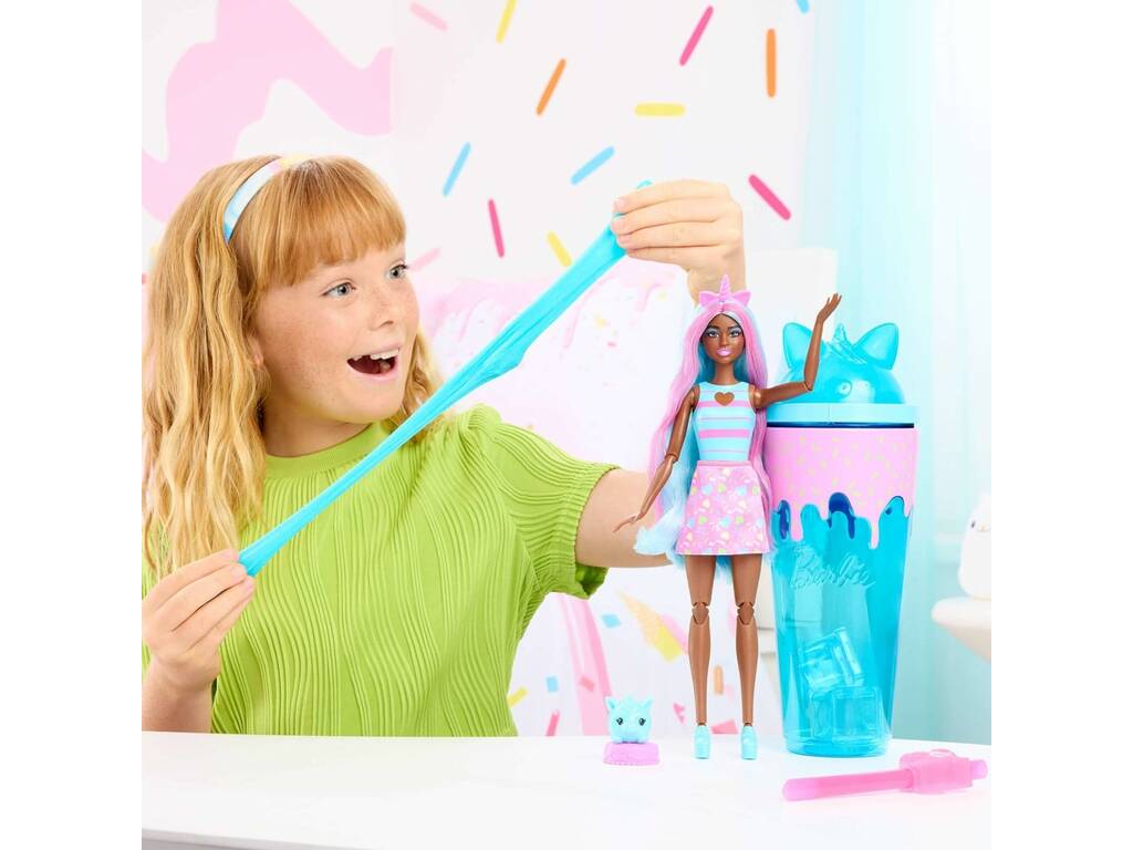 Barbie Pop Reveal Frullati di animali, unicorno e accessori