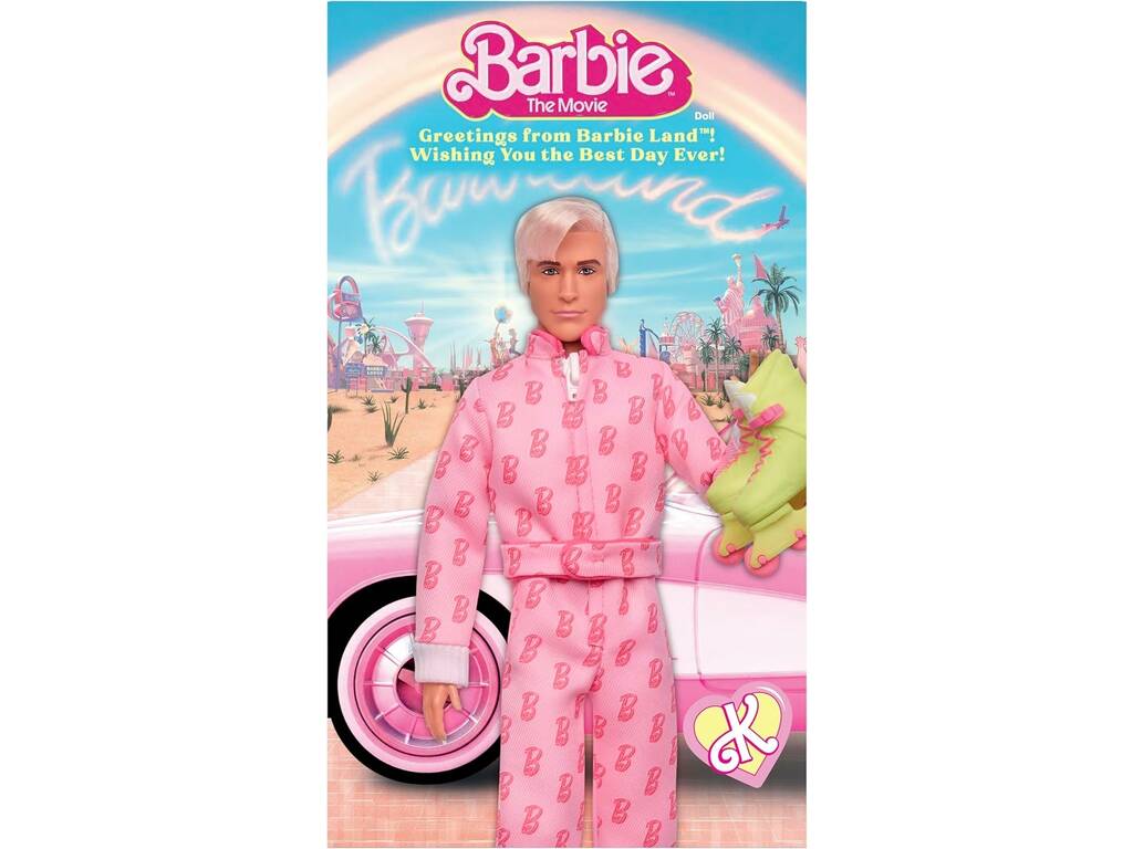 Barbie The Movie Poupée Ken avec survêtement rose