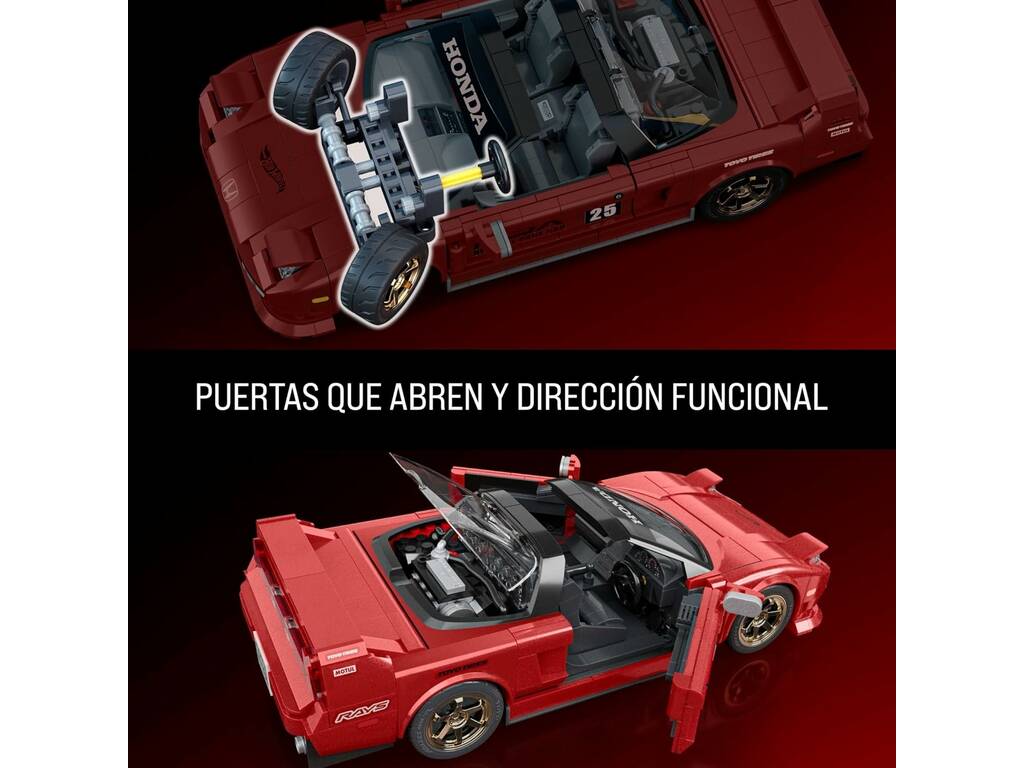 Hot Wheels Elite Series 90 Acura NSX de 876 pièces