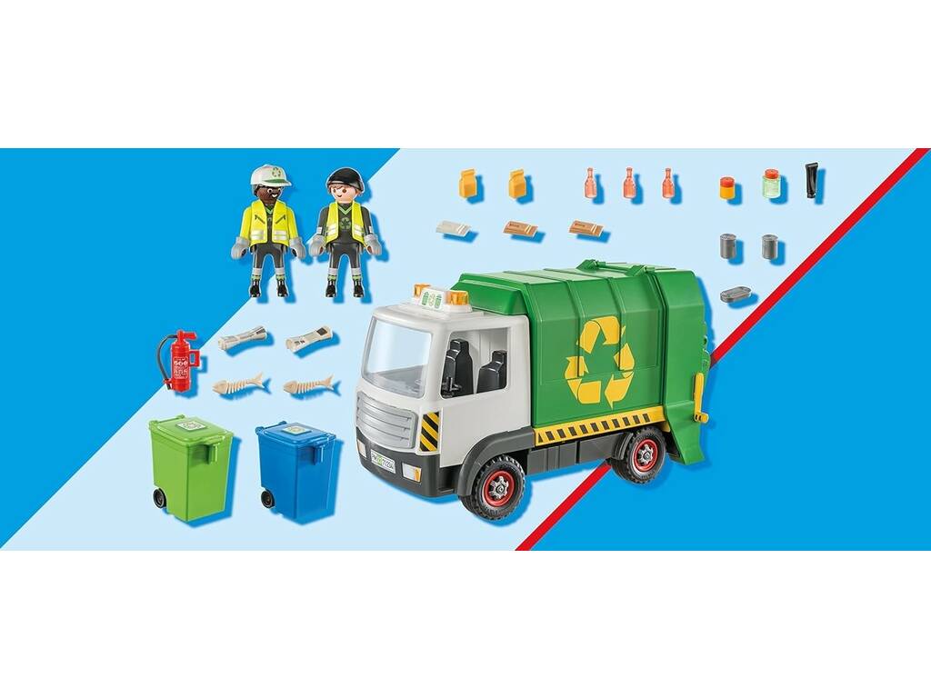 Playmobil City Life Camión de Reciclaje