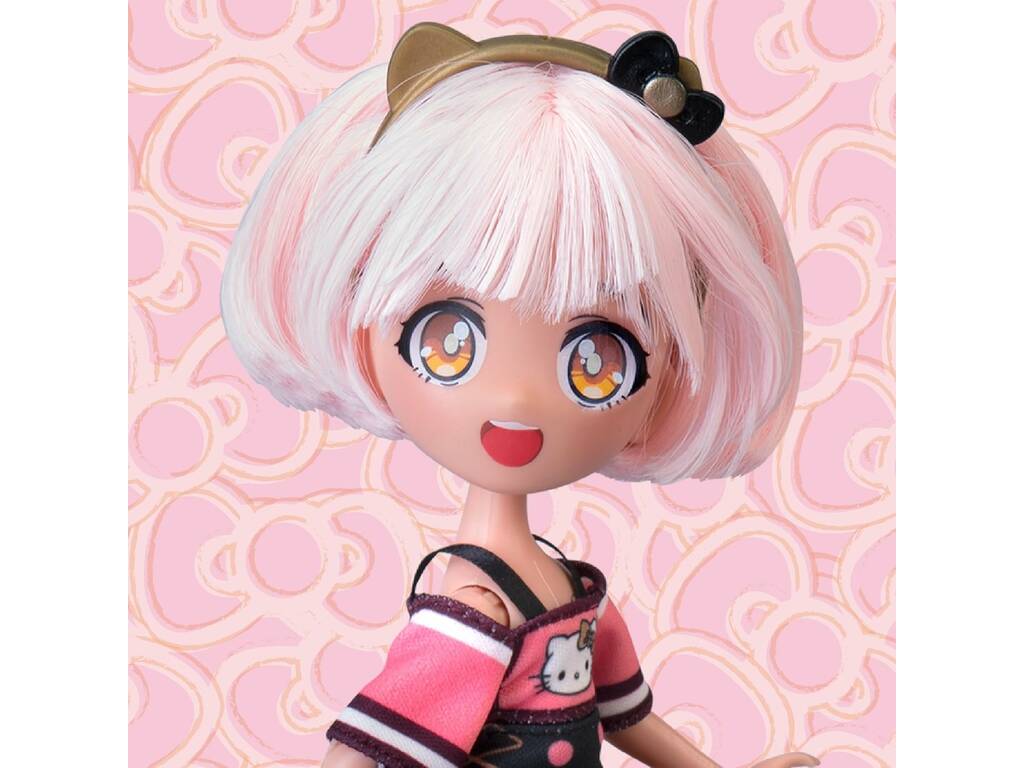 Hello Kitty Super Fans Boneca Diva Roller de 20 cm