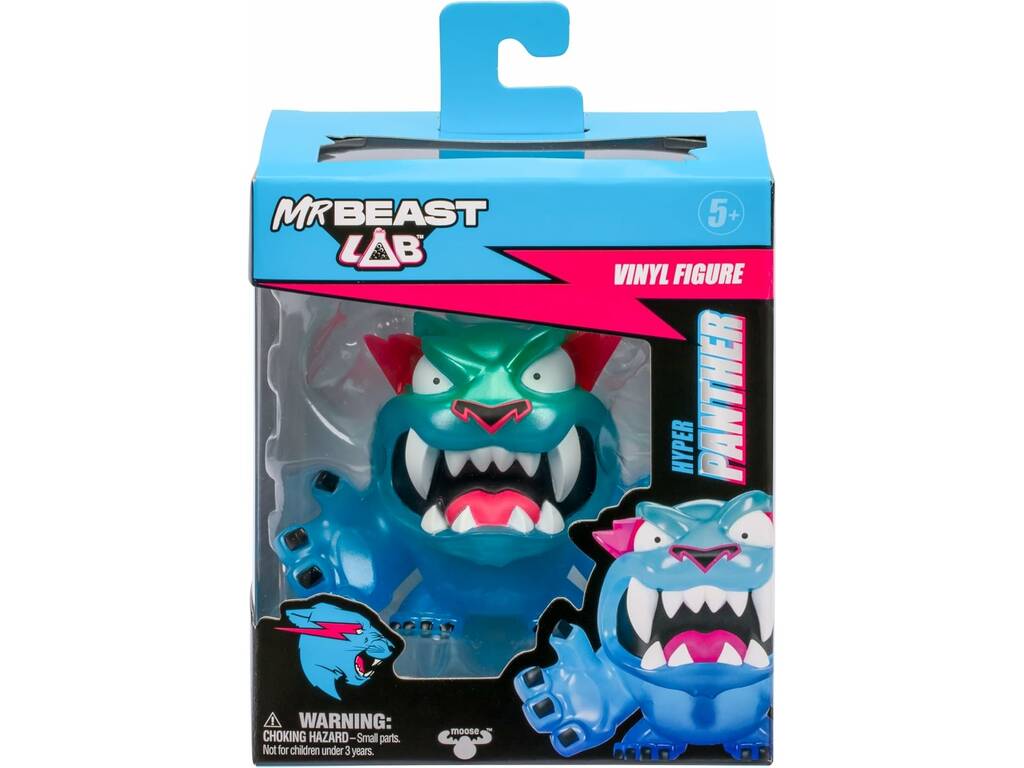 Mr Beast LAB Figura de Vinil Panther de 8 cm