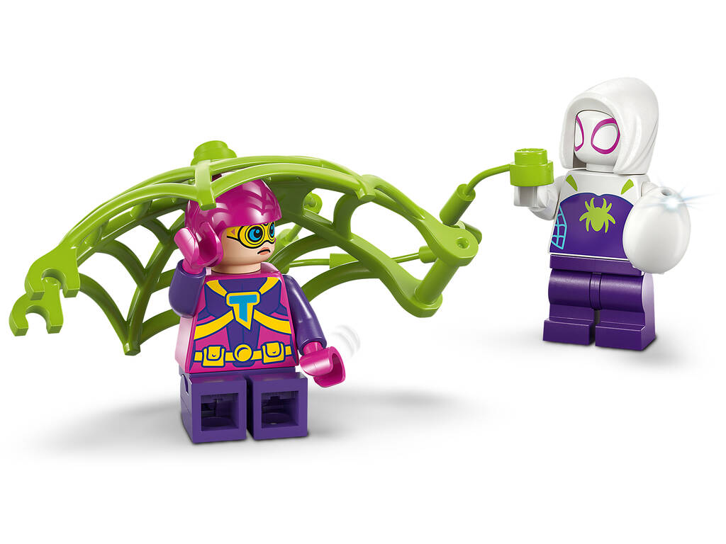 Lego Marvel Spidey e Gobby: battaglia di raptor alla base della casa sull'albero