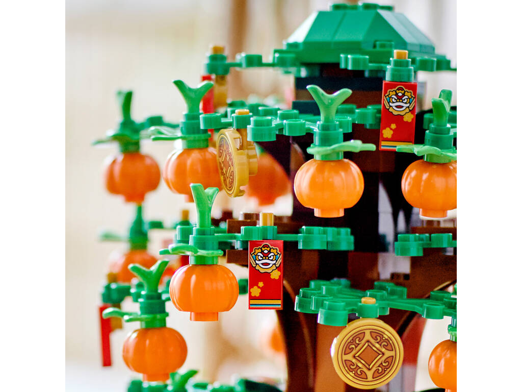 Arbre à monnaie Lego