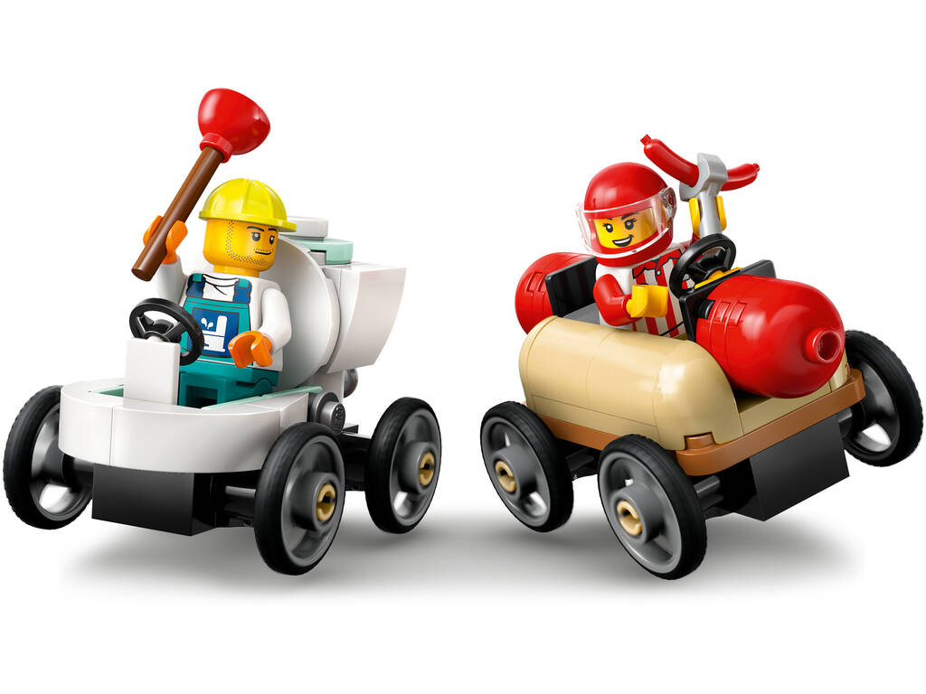 Lego City Sin Límites: Rampa de Aceleración para Coches de Carreras