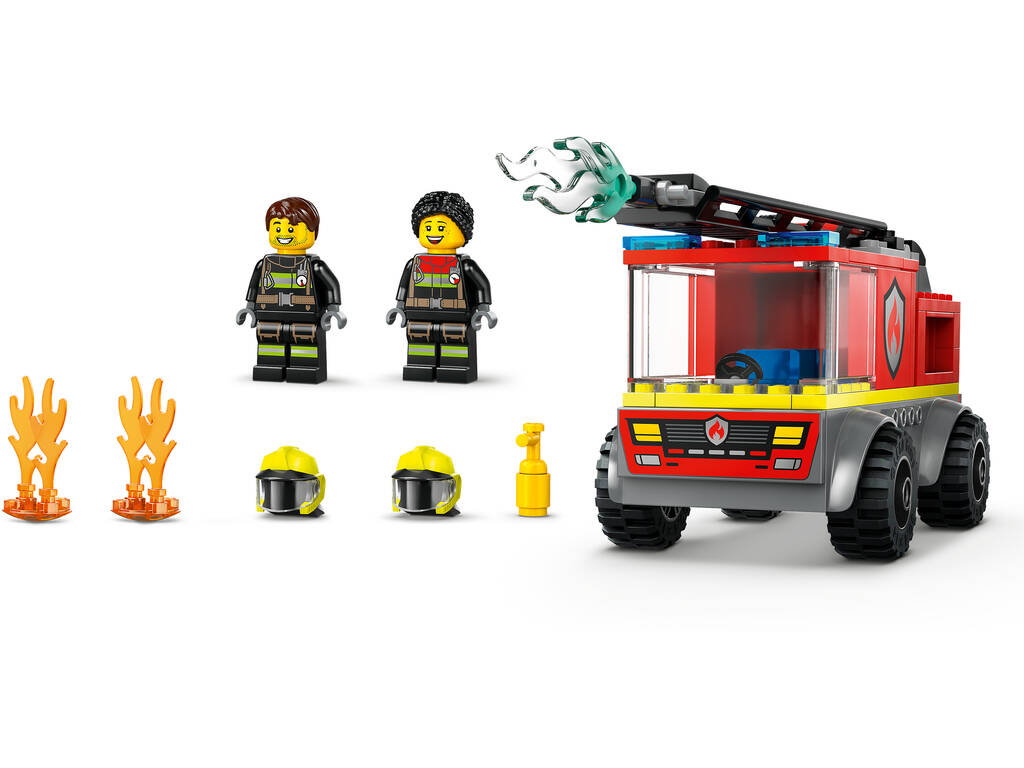 Lego City Camión de Bomberos con Escalera