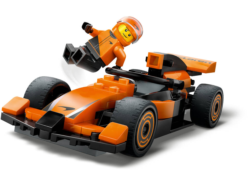 Lego City Formule 1 F1 Pilote avec voiture McLaren