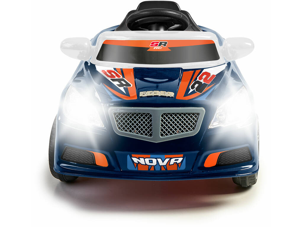 Carro Descapotável Twinkle Car Azul Escuro Radio Control a Bateria de 12V