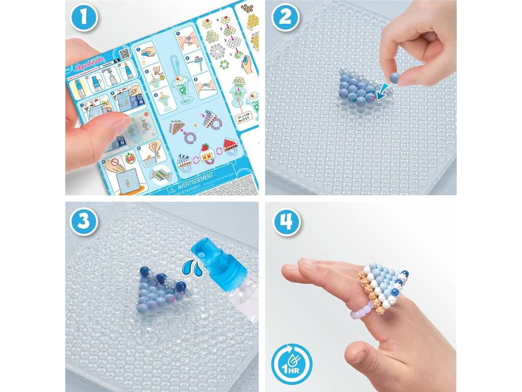 Kit d'accessoires sucrés Aquabeads