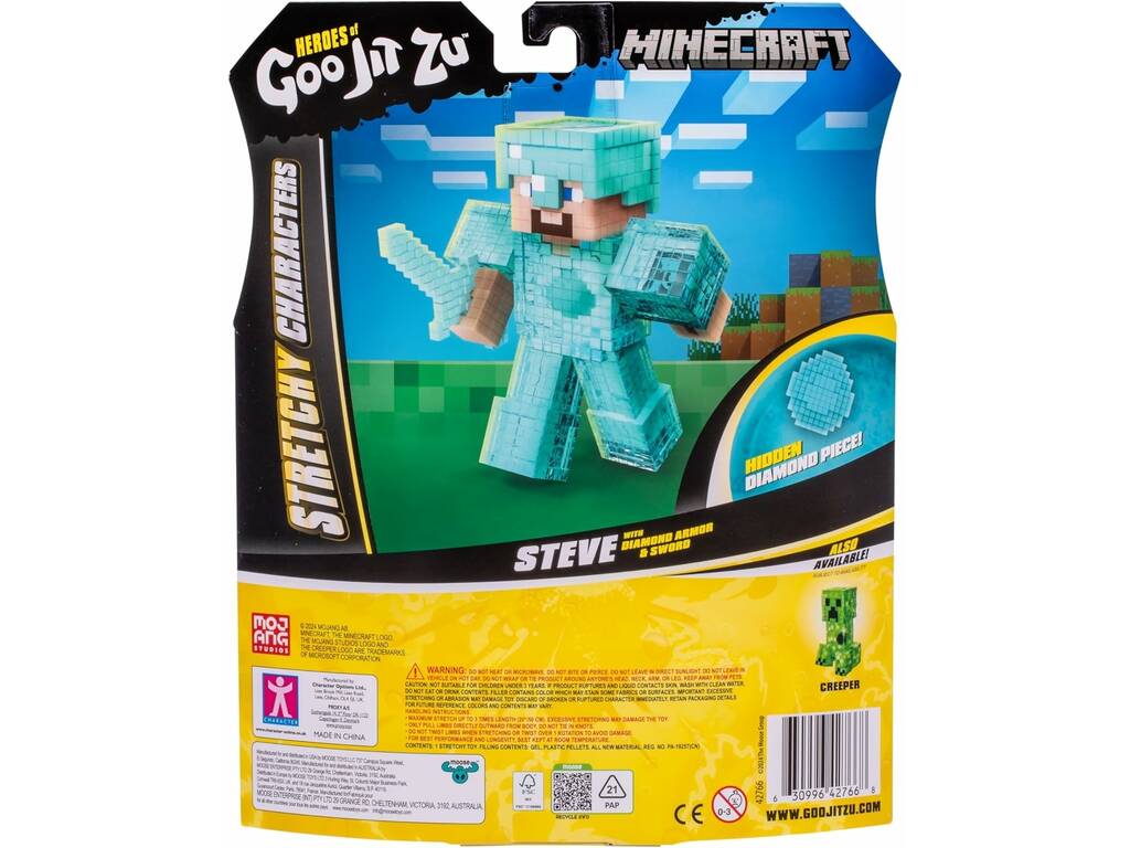 Heroes Of Goo Jit Zu Stretch Characters Figura Minecraft