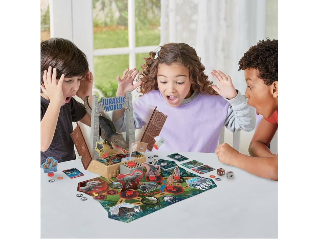 Jeu Jurassic World Panique au T. Rex