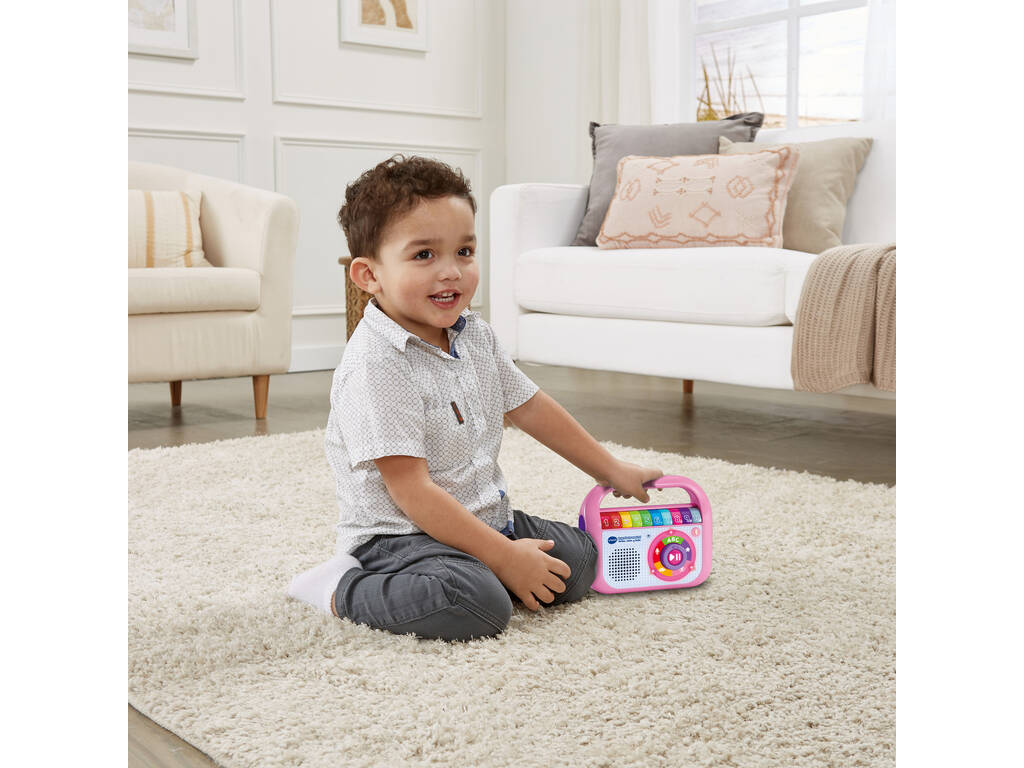 Lecteur de musique Enregistrez, chantez et dansez en rose