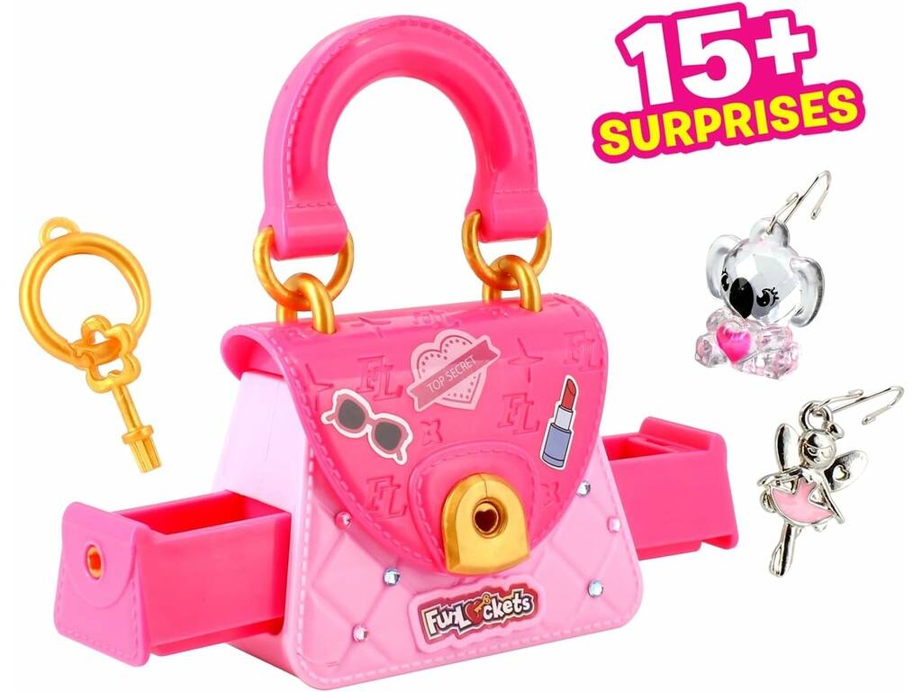 FunLockets Mini porte-monnaie secret avec surprises