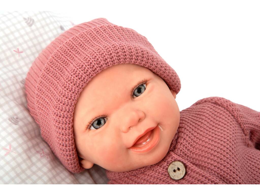Poupée Reborn Angelica de 45 cm avec couverture