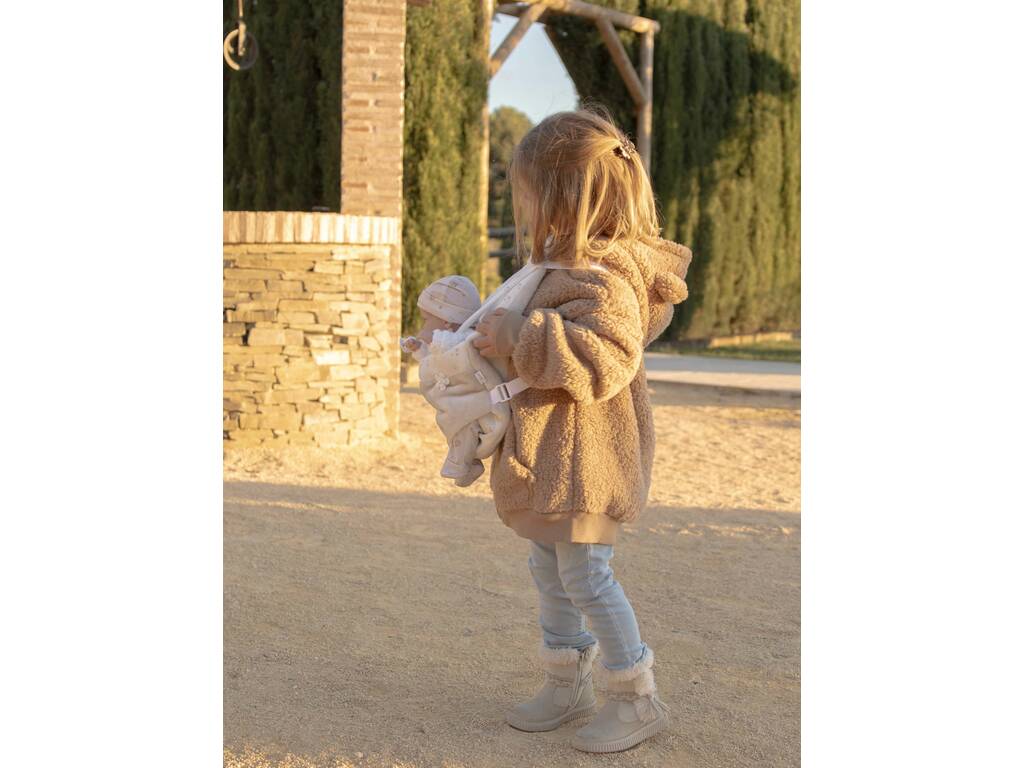 Portabebé Beige para Muñecas de 40-45 Cm