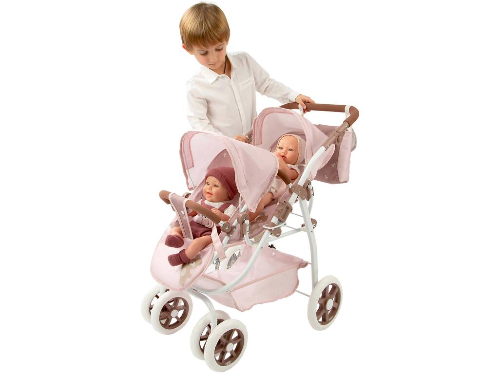 Poussette pour poupées Bear avec sac à main