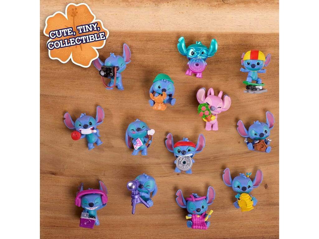 Stitch Surprise Ball Mini figurine à collectionner en forme d'ananas