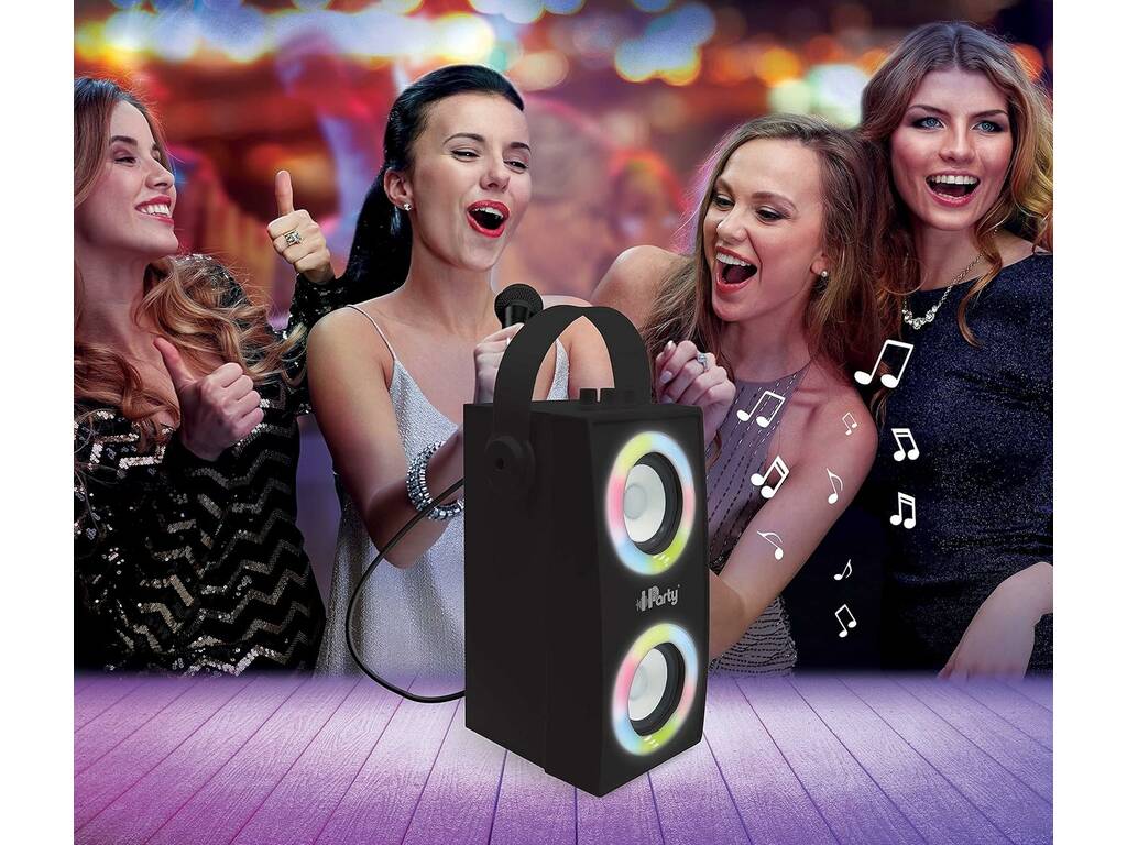 IParty Altifalante Luminoso Bluetooth com Microfone
