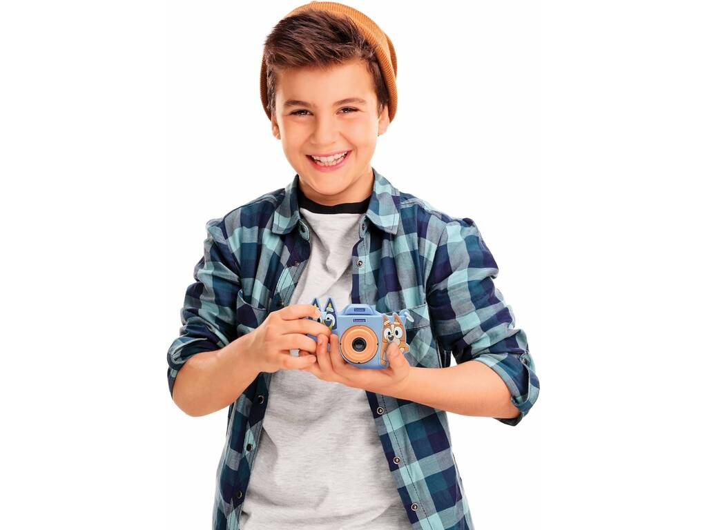 Bluey appareil photo numérique pour enfants avec protection