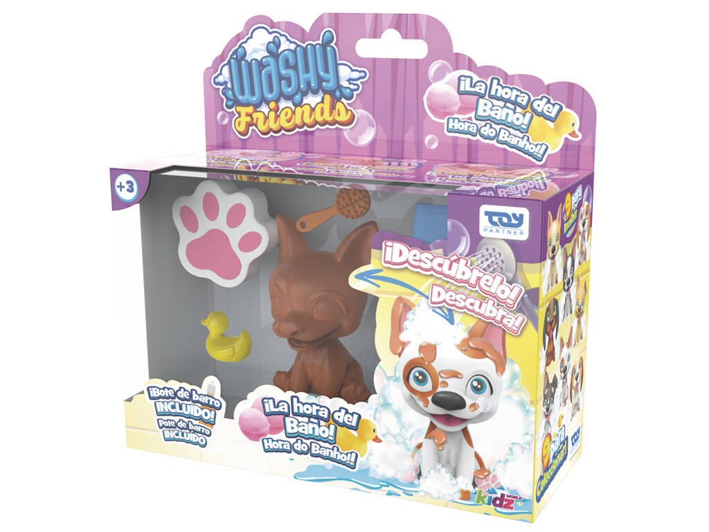 Washy Friends Pack Figura con Accesorios