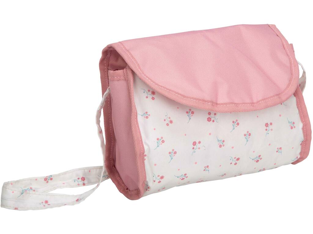 Poussette pour poupées avec capote Elegance et sac