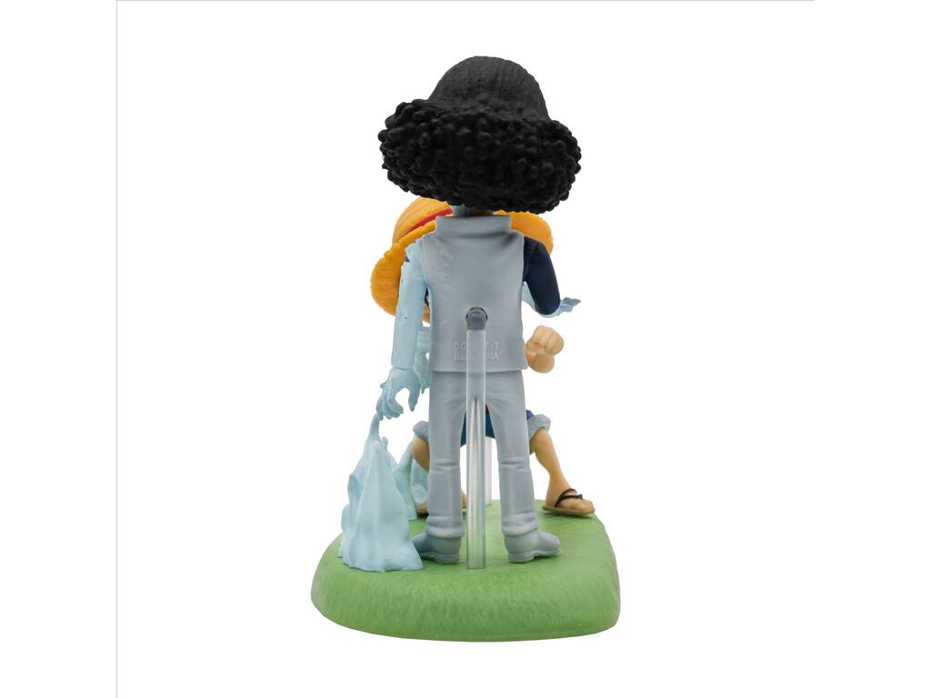 One Piece WCF Monkey D. Luffy vs Kuzan 8x9x5 cm Figure