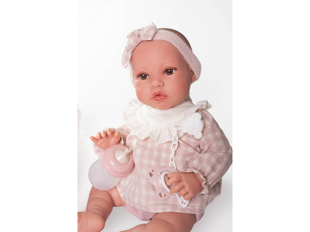 Poupée Erika nouveau-né de 42 cm avec table à langer