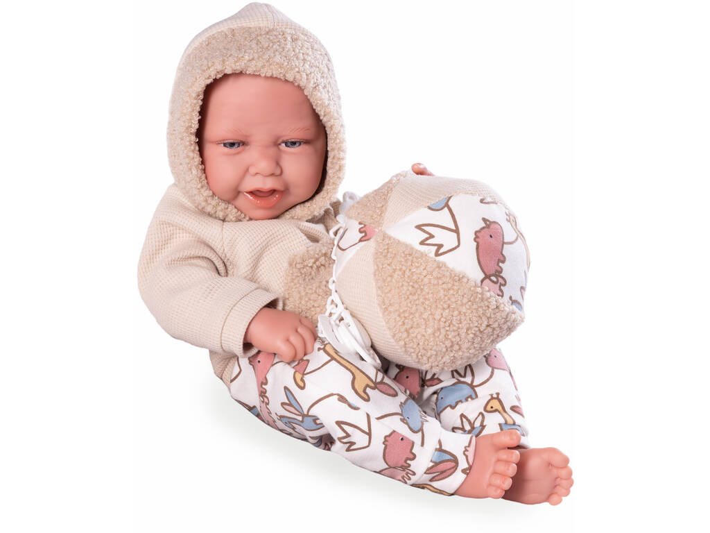 42 Cm Carlo Newborn Baby Doll With Ball