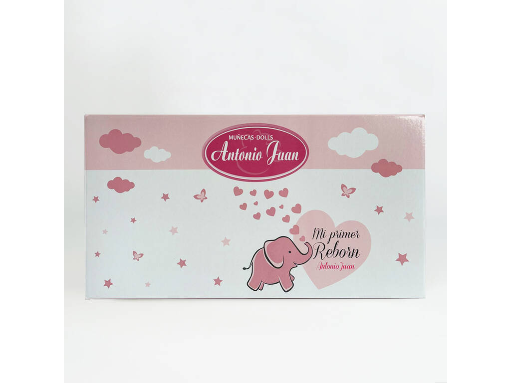 Poupée Bébé Mon premier Reborn Daniela Peluche 52 cm