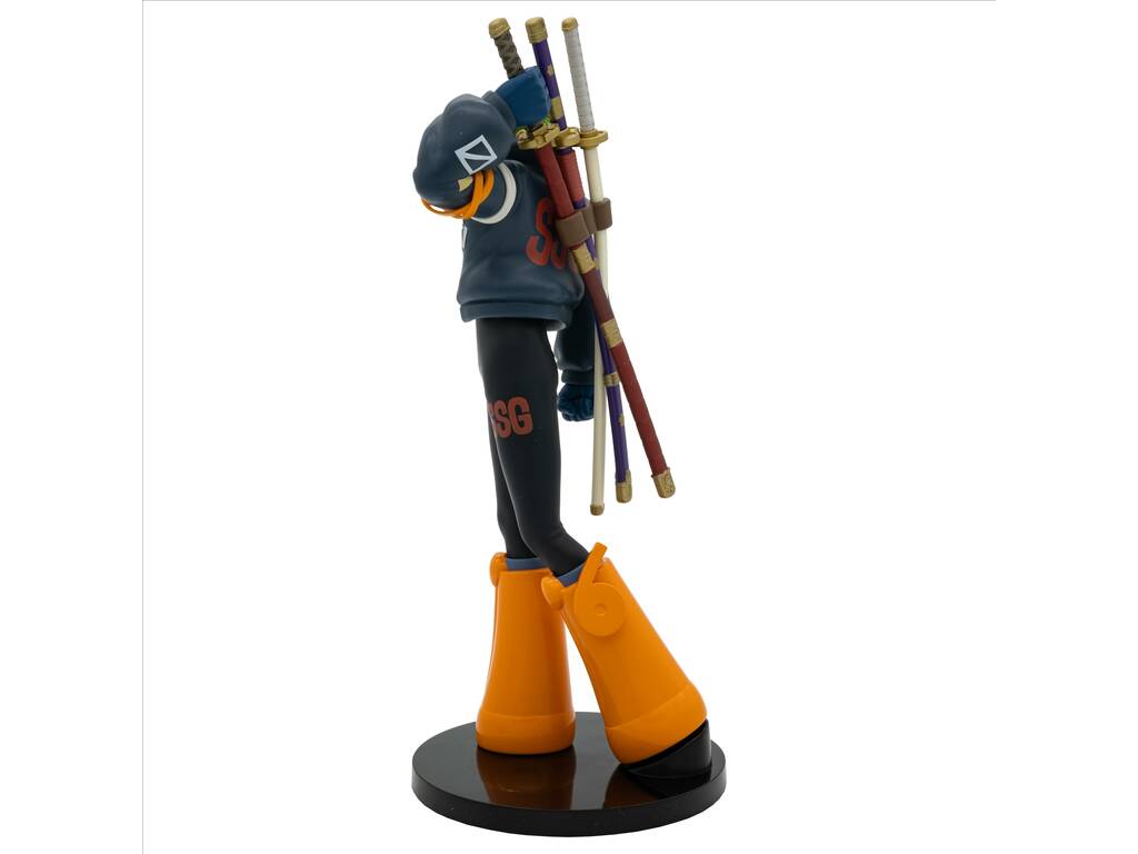 One Piece The Shukko 17 cm Ronronoa Zoro Figure See Egghead