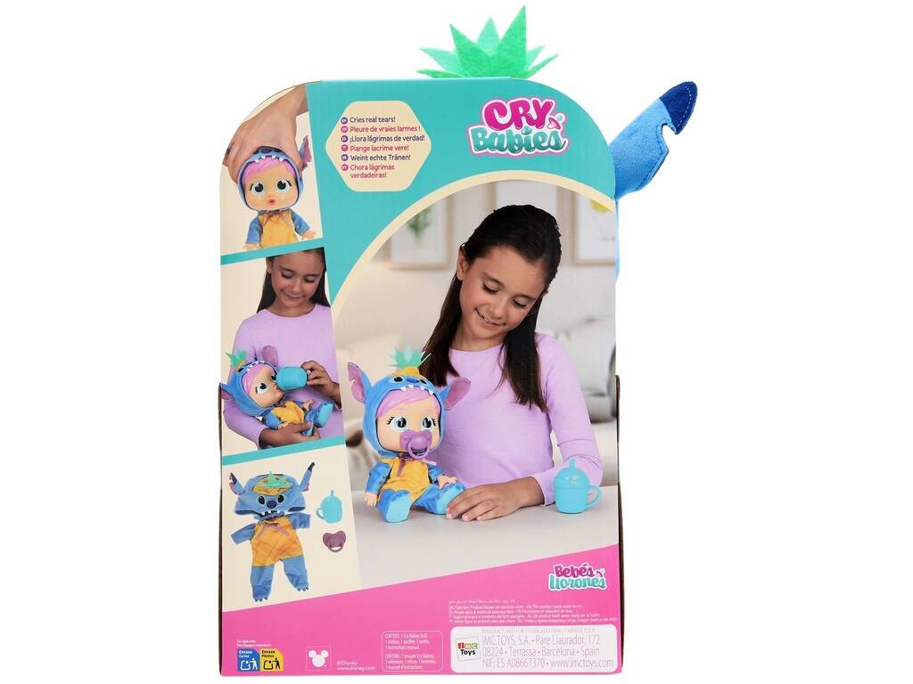 Bébés en pleurs Soins affectueux Disney Stitch