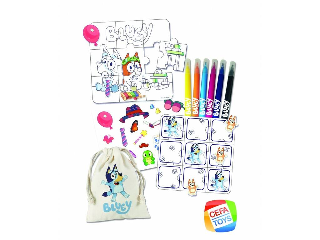 Bluey Sac d'activités amusantes