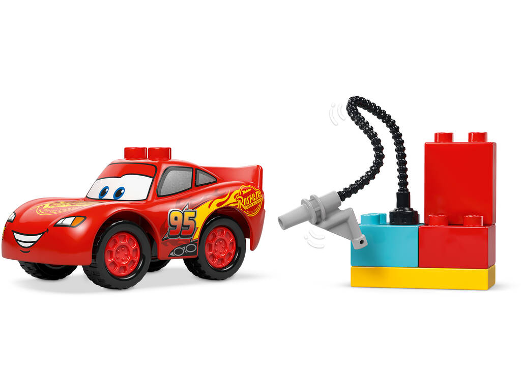 Lego Duplo Disney Cars Visite de McQueen à l'atelier de Doc
