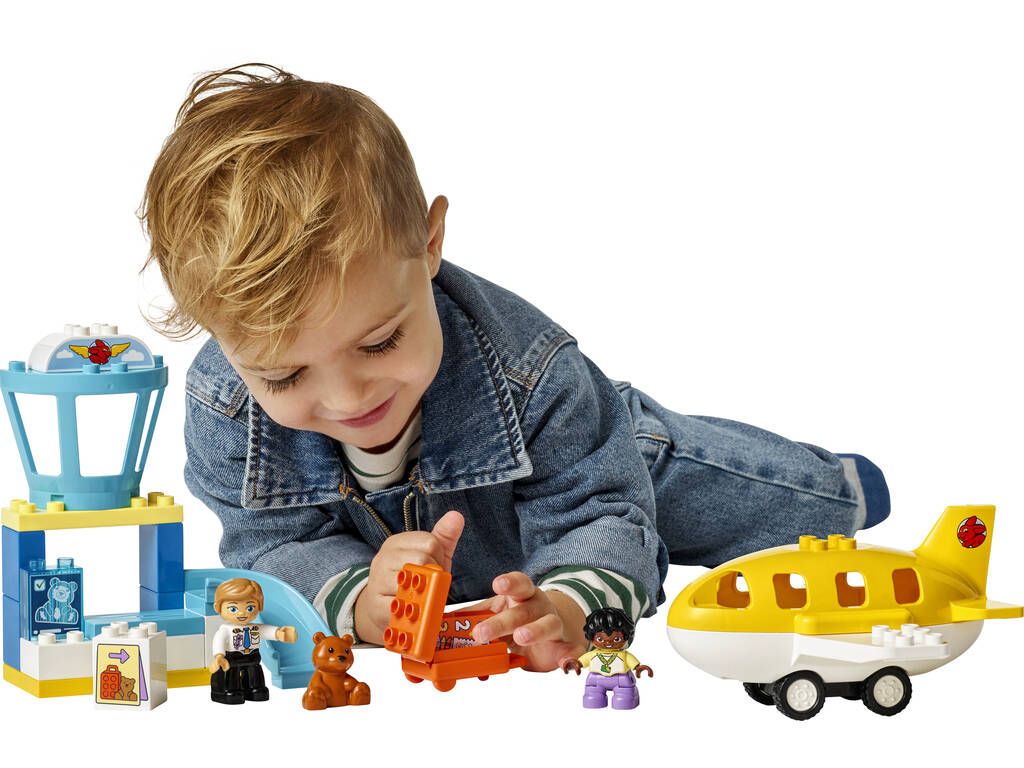 Lego Duplo première fois à l'aéroport