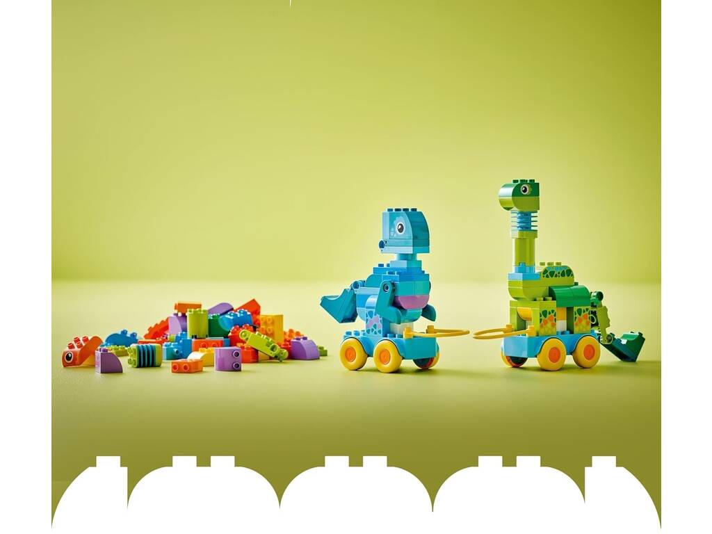 Lego Duplo Dinossauros Sobre Rodas 3 em 1