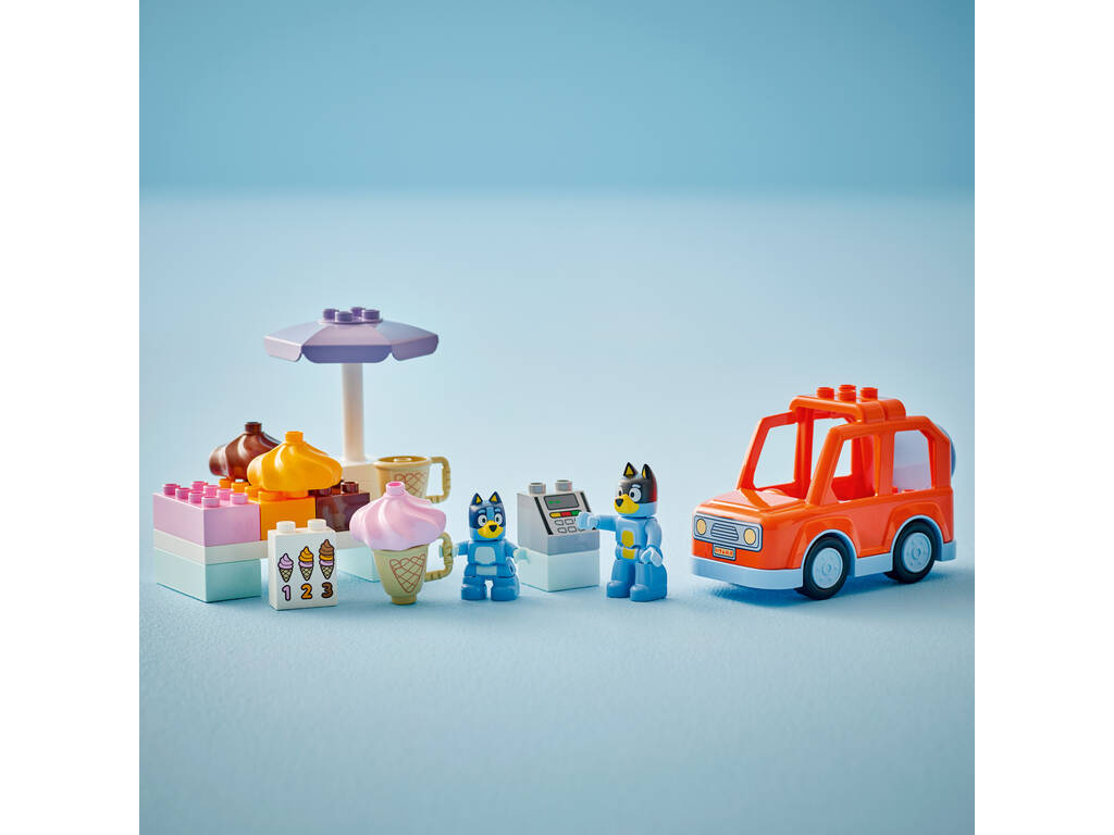 Lego Duplo Bluey Excursion à la glacerie avec Bluey