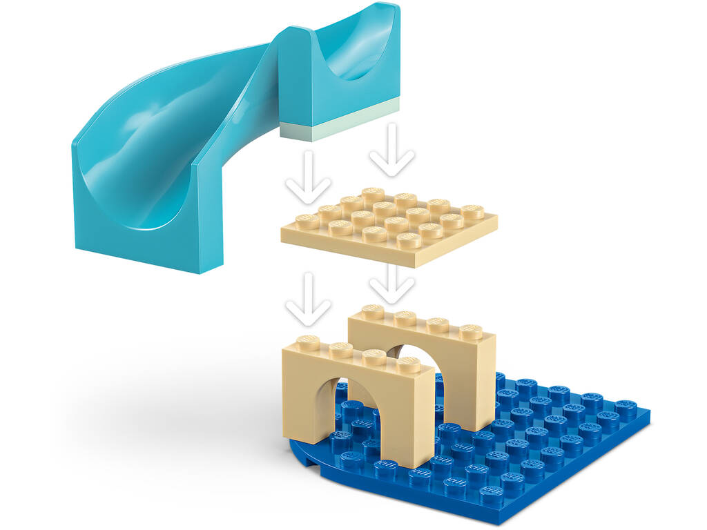 Lego La maison de poupées de Gabby L'aventure dans l'aquarium de Gabby Sirène