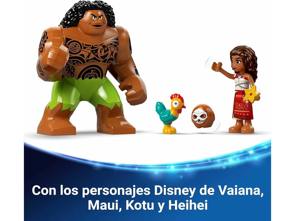 Lego Disney Vaiana 2 Barca dei Kakamora