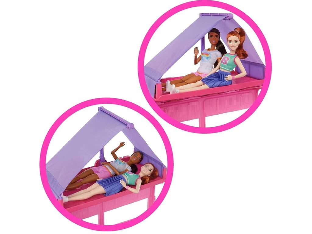 Barbie Véhicule Dream Camper avec accessoires